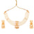 Beaded Line Slick Jaroa Necklace Set - BRISHNI