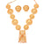 Big Pasha Decorated Long Necklace Set - BRISHNI