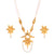 Floret Small Beaded Necklace Set - BRISHNI