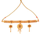 Flower Patti Choker Set - BRISHNI