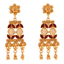 Karukrit - Heavy Bridal Chatai Necklace Set - BRISHNI