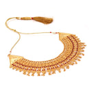 Karukrit - Heavy Bridal Chatai Necklace Set - BRISHNI