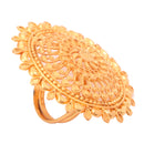 Kolam - Big Finger Ring - BRISHNI