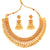 Petals Charm Chatai Necklace Set - BRISHNI