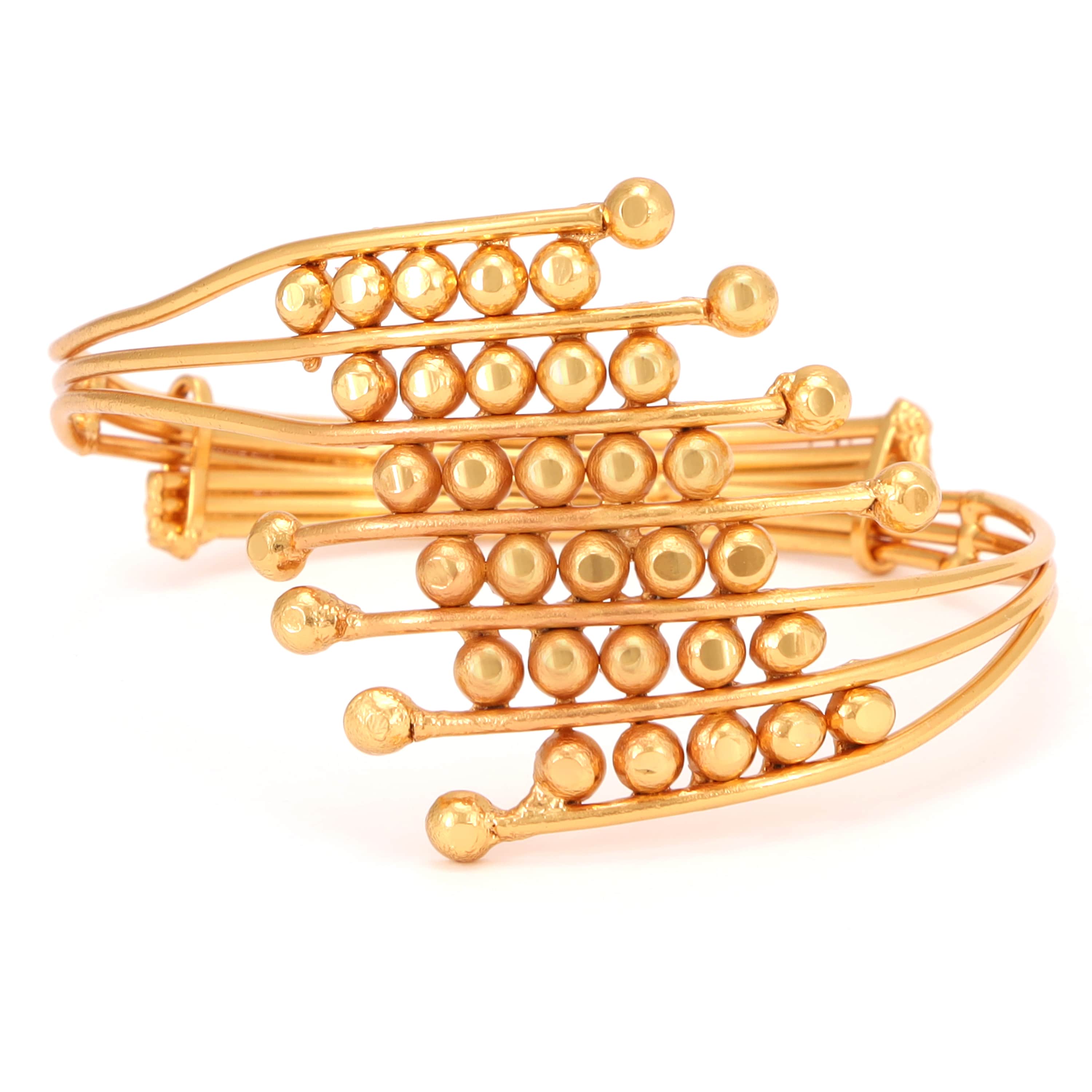 Buy Senco Gold  Diamonds Spiral Glint Gold Noa Bangle at Amazonin