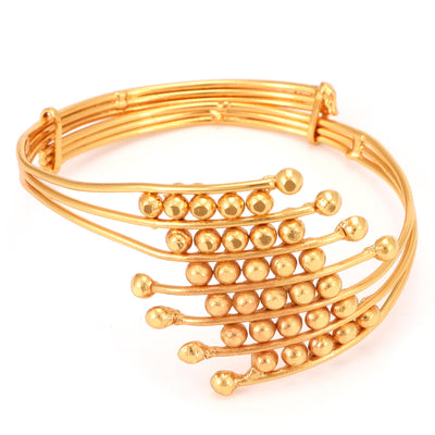 Eclectic Gold Bangle