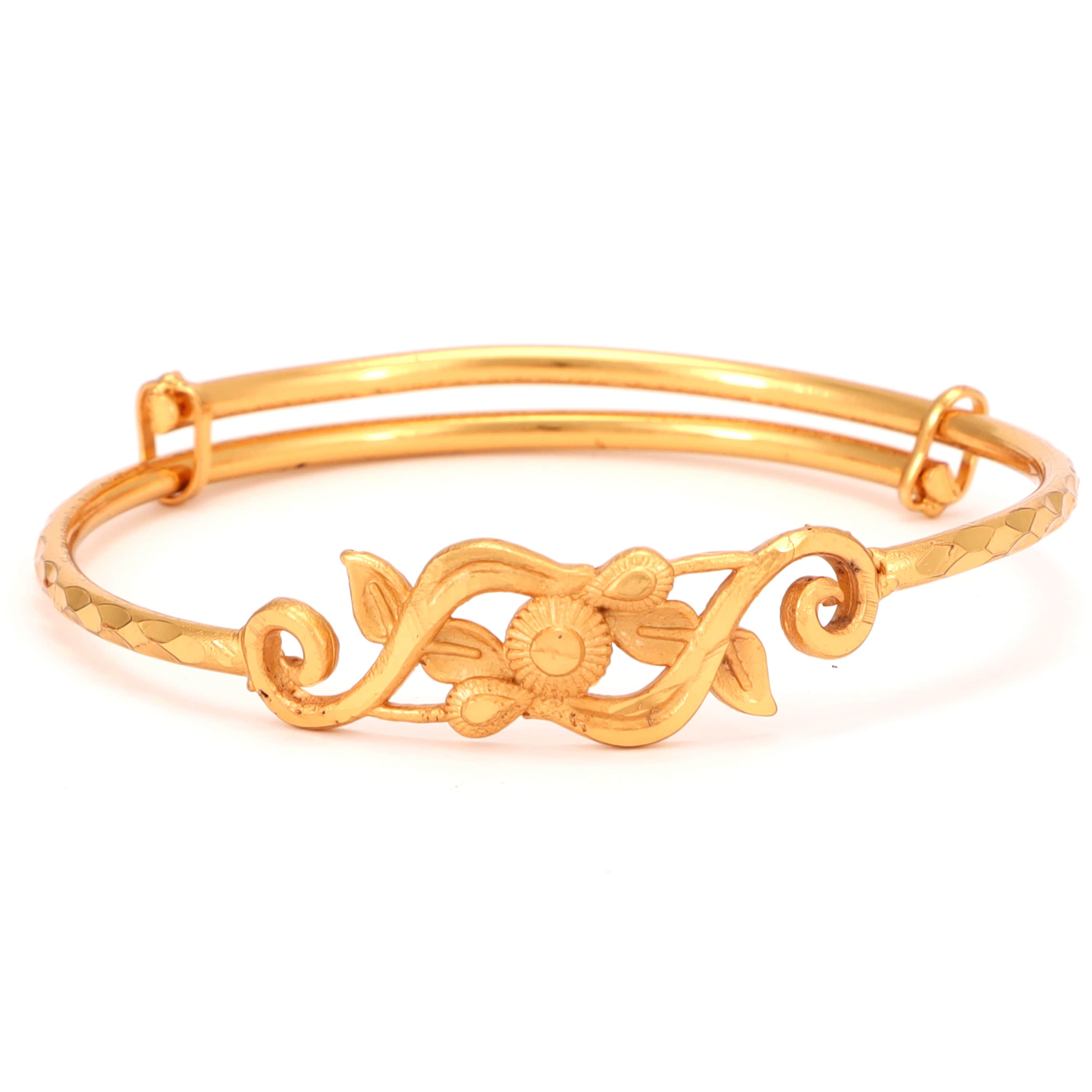 Rupashree Jewellers RB - Light weight regular wear Bracelet Noa design.  Weight 8grams approx per piece. Beautiful and sleek design. An exclusive  design from the SWARNALITE COLLECTION range of RupashreeJewellers RB. Visit